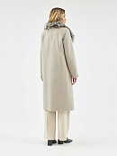 Пальто зимнее с меховым воротником и мембраной POMPA арт.1014890p60216