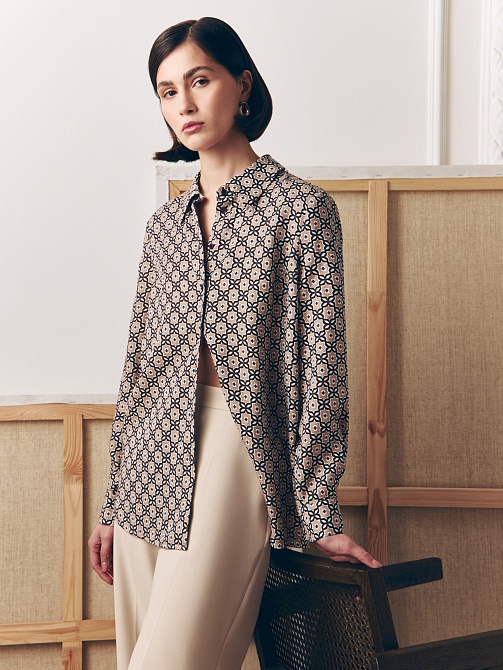 Блуза из 100% тенселя