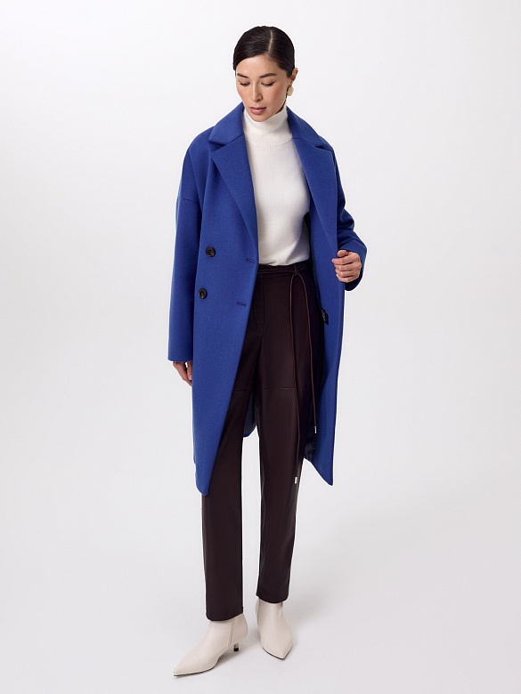 Шерстяное пальто с мембраной POMPA арт.1014902p10063