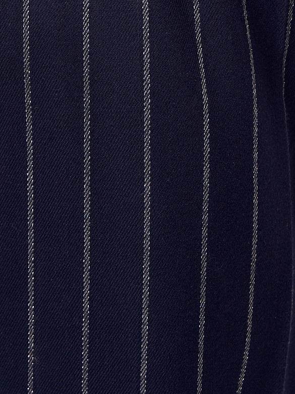 Брюки из костюмной ткани с полосками люрекса POMPA арт.3111150se0190