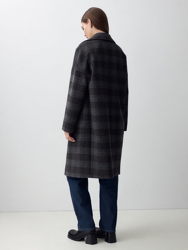 Шерстяное пальто с мембраной