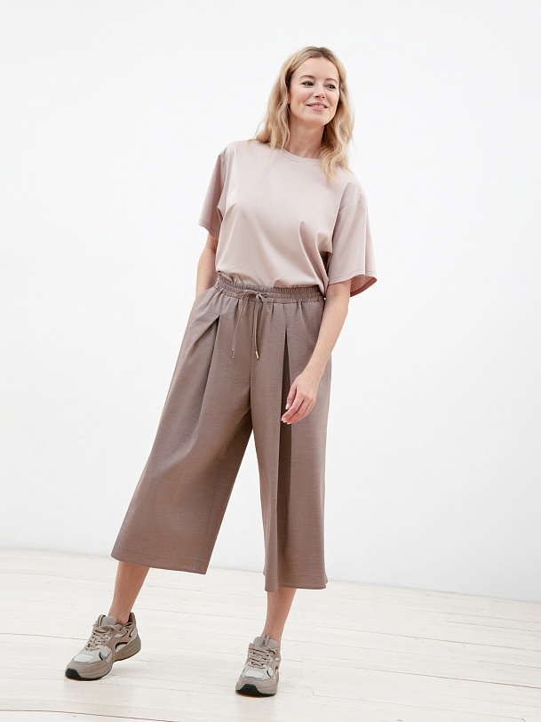 Брюки-кюлоты женские