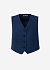 Укороченный жилет из костюмной ткани POMPA арт.3092720cd0364