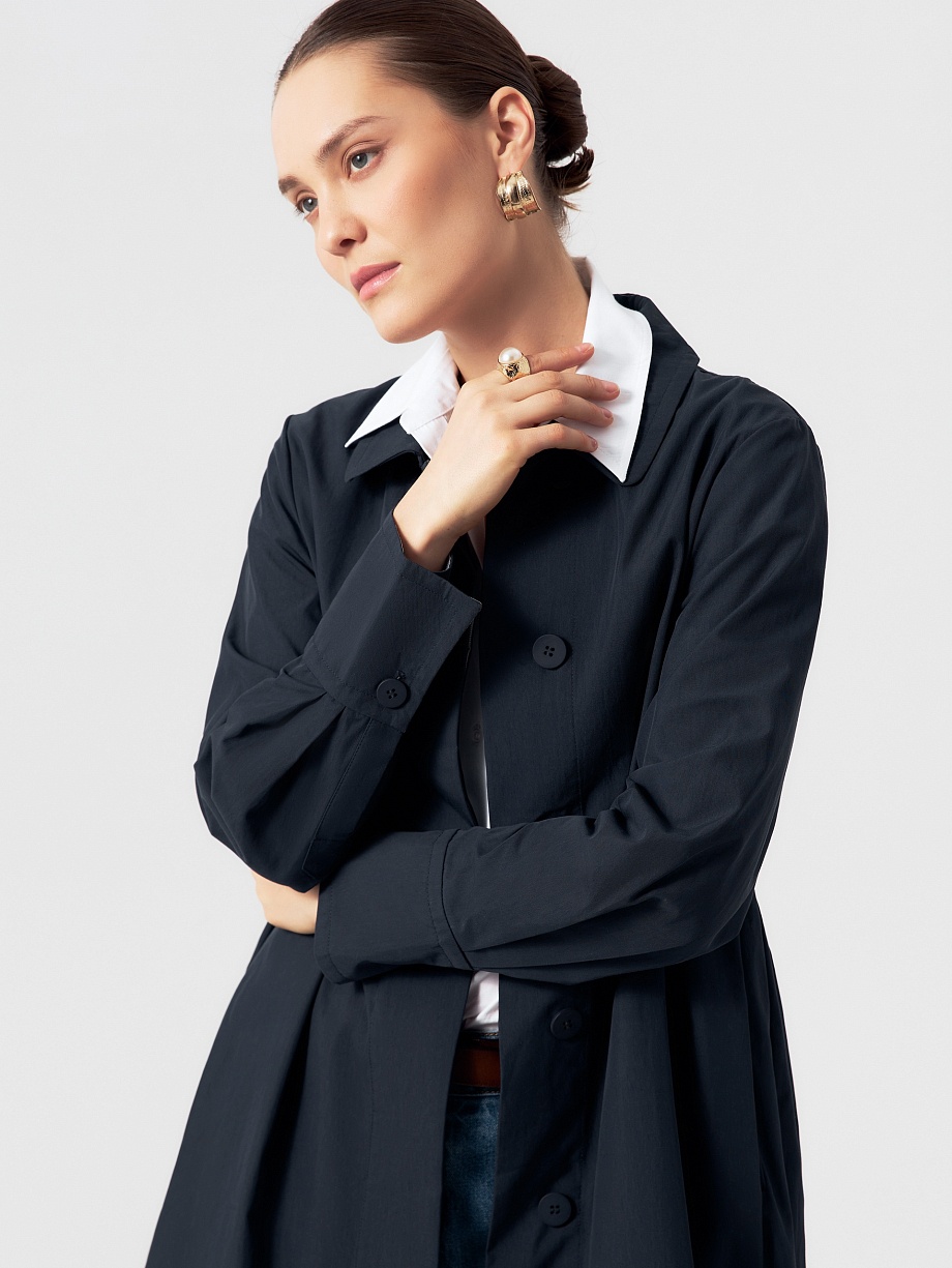 Непромокаемый хлопковый плащ