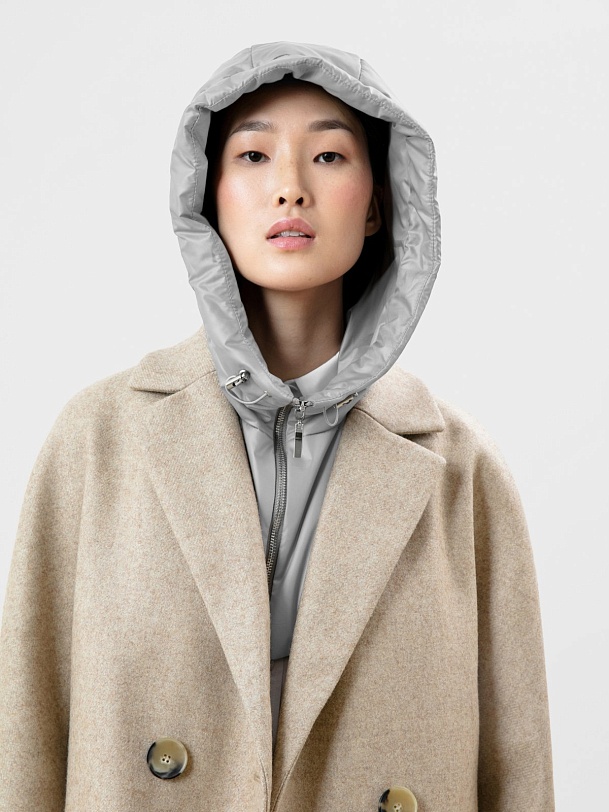 Капюшон с манишкой зимний