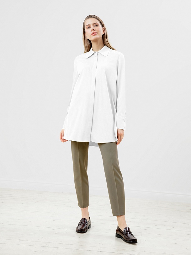 Рубашка женская базовая