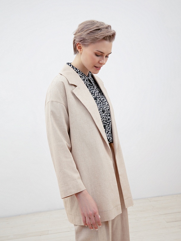 Легкий летний женский жакет