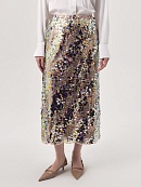 Юбка миди с пайетками POMPA арт.2183160jr3190