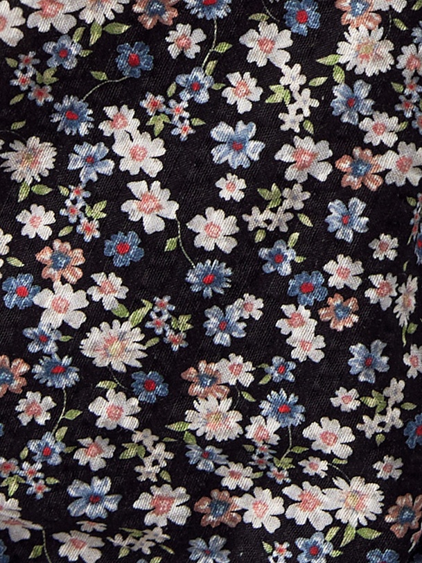 Летнее платье из хлопка с разрезом