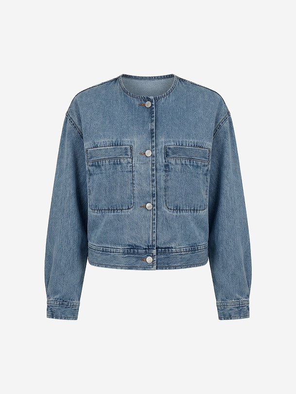 Джинсовая куртка из 100% хлопка