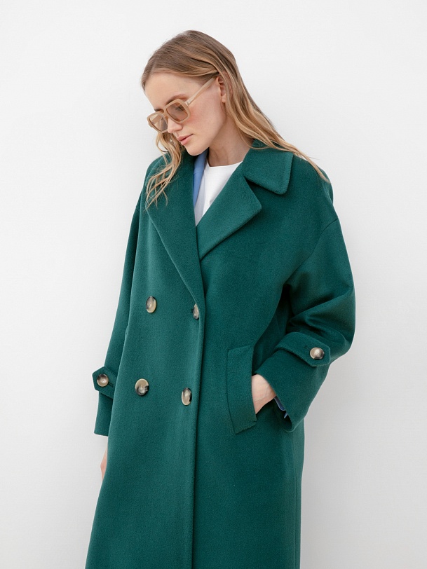 Шерстяное пальто с мембраной