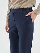 Зауженные брюки из костюмной ткани POMPA арт.1118427ft0464