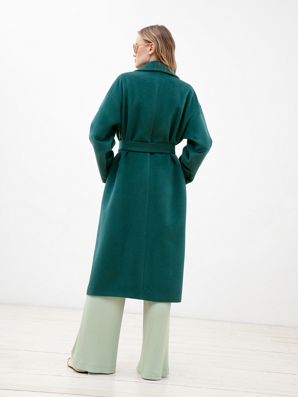 Шерстяное пальто с мембраной