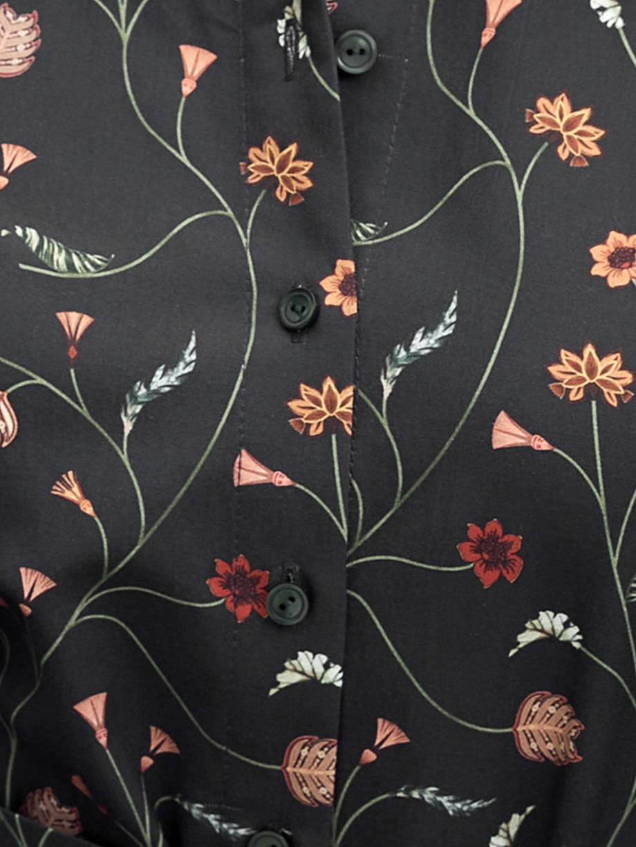 Платье-рубашка из 100% хлопка