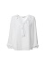 Блуза свободного силуэта с V-образным вырезом и рюшей POMPA арт.1149380me0601