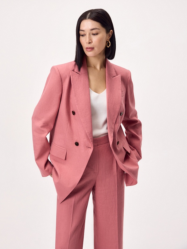 Жакет из премиального 100% льна