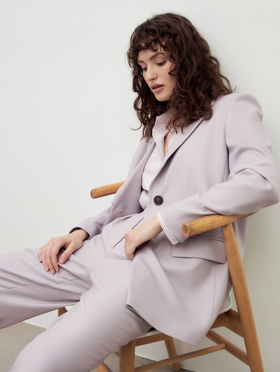 Классический однобортный жакет