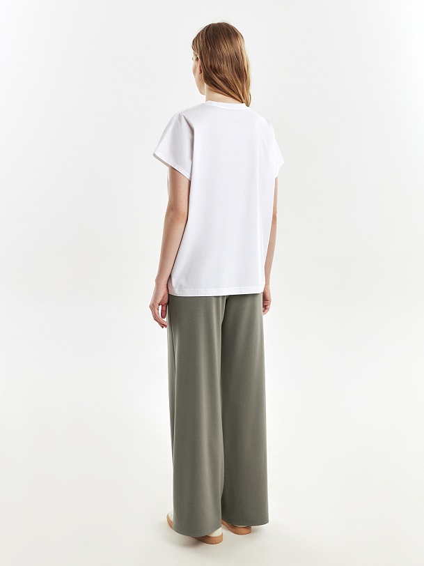 Футболка из мерсеризированного хлопка