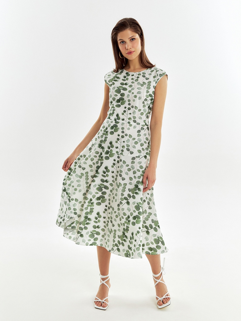 Летнее платье из хлопка