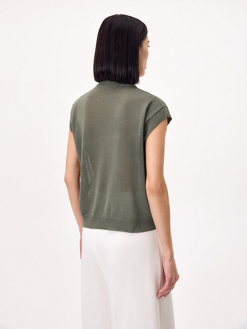 Вязаный джемпер из вискозы