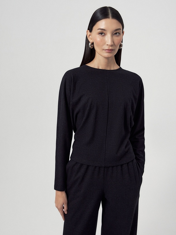 Джемпер из вискозного трикотажа