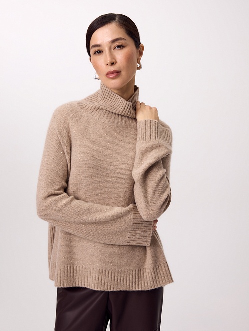 Свитер из 100% кашемира с люрексом POMPA