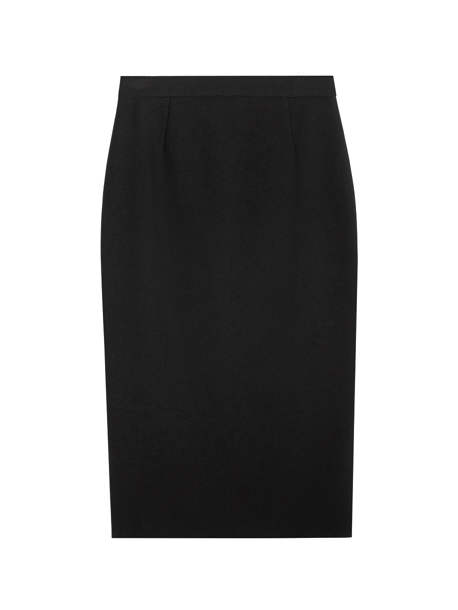 Юбка миди из костюмной ткани