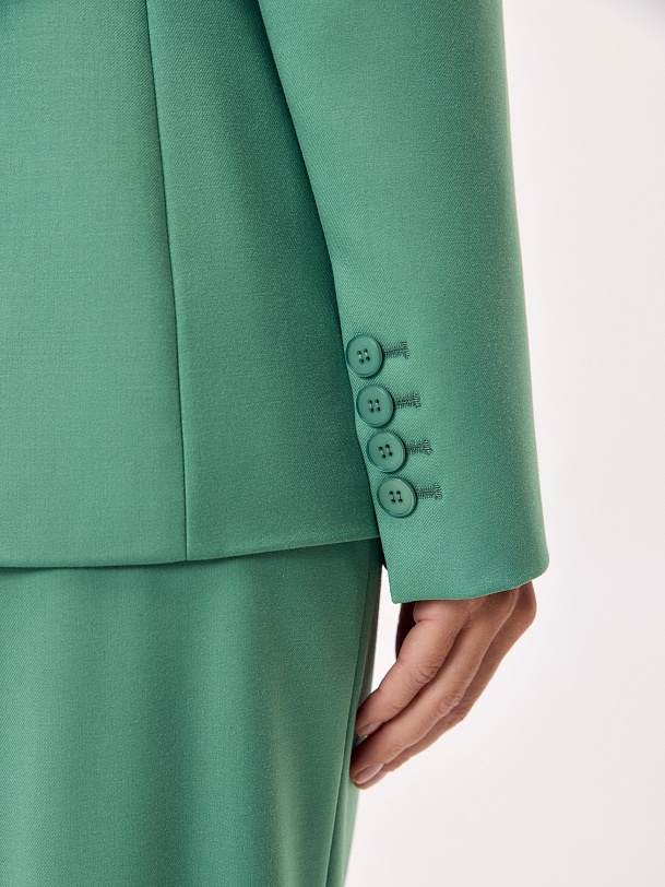 Жакет из костюмной ткани с вискозой