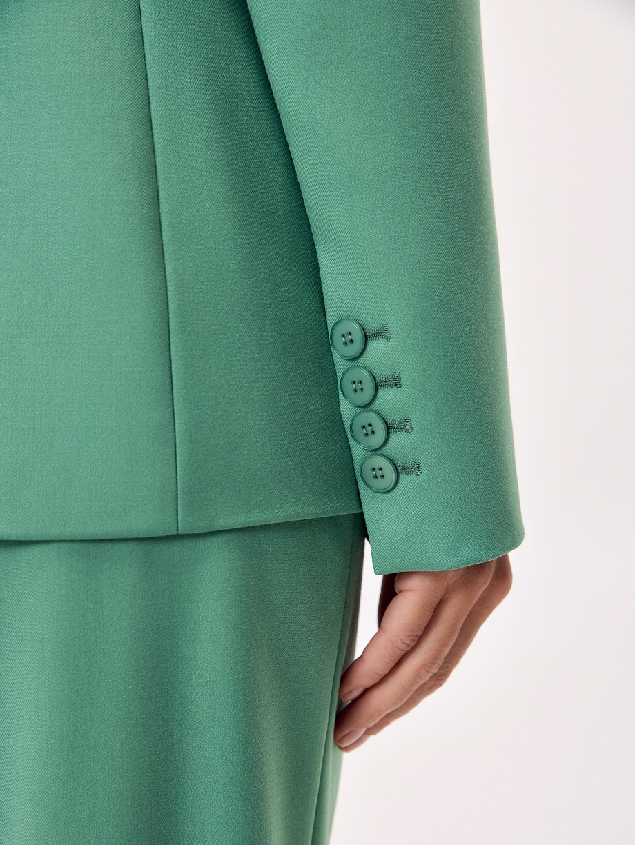 Жакет из костюмной ткани с вискозой