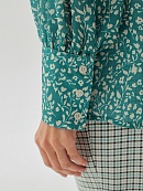 Романтичная блуза прямого силуэта POMPA арт.3147543ss0690