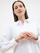 Блузка женская белая с длинным рукавом POMPA арт.3147620up0301