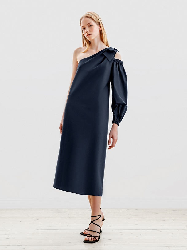 Платье свободное из 100% хлопка