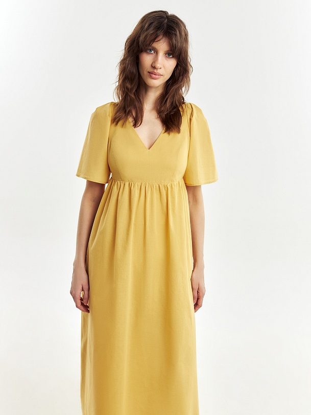 Свободное платье из 100% хлопка