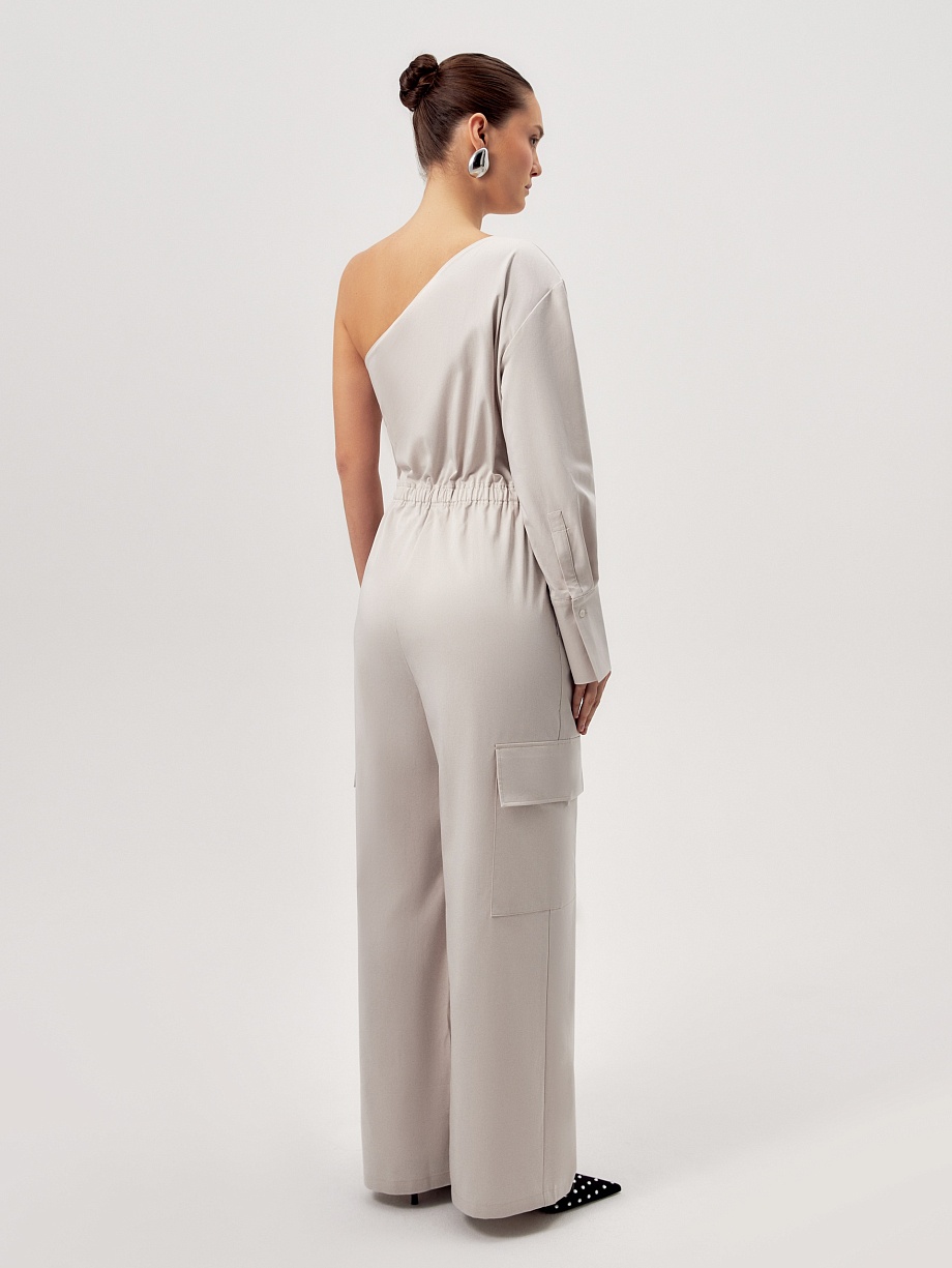 Комбинезон с открытым плечом