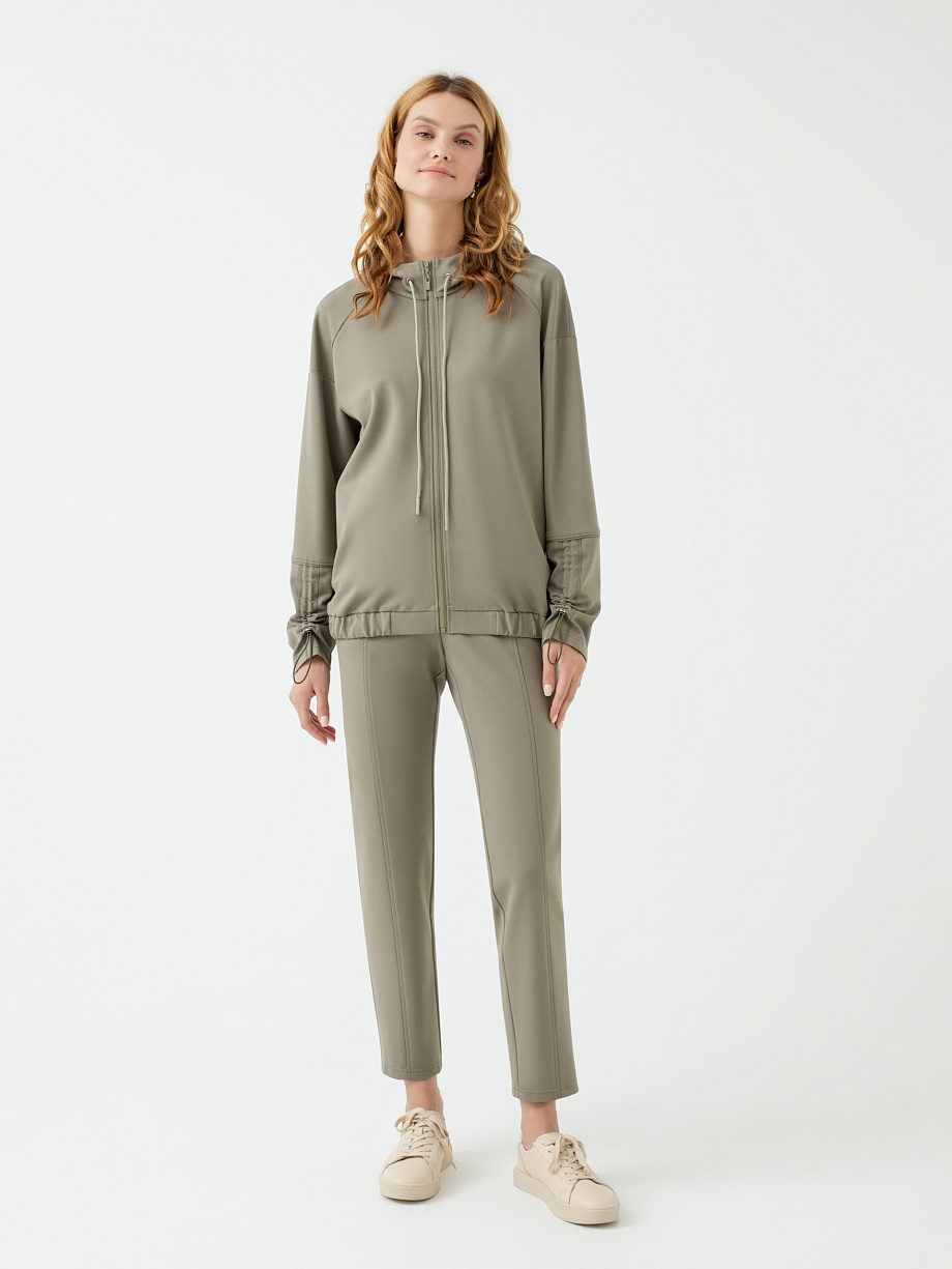 Толстовка женская с капюшоном