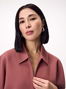 Укороченный жакет на молнии POMPA арт.3103320pr1115