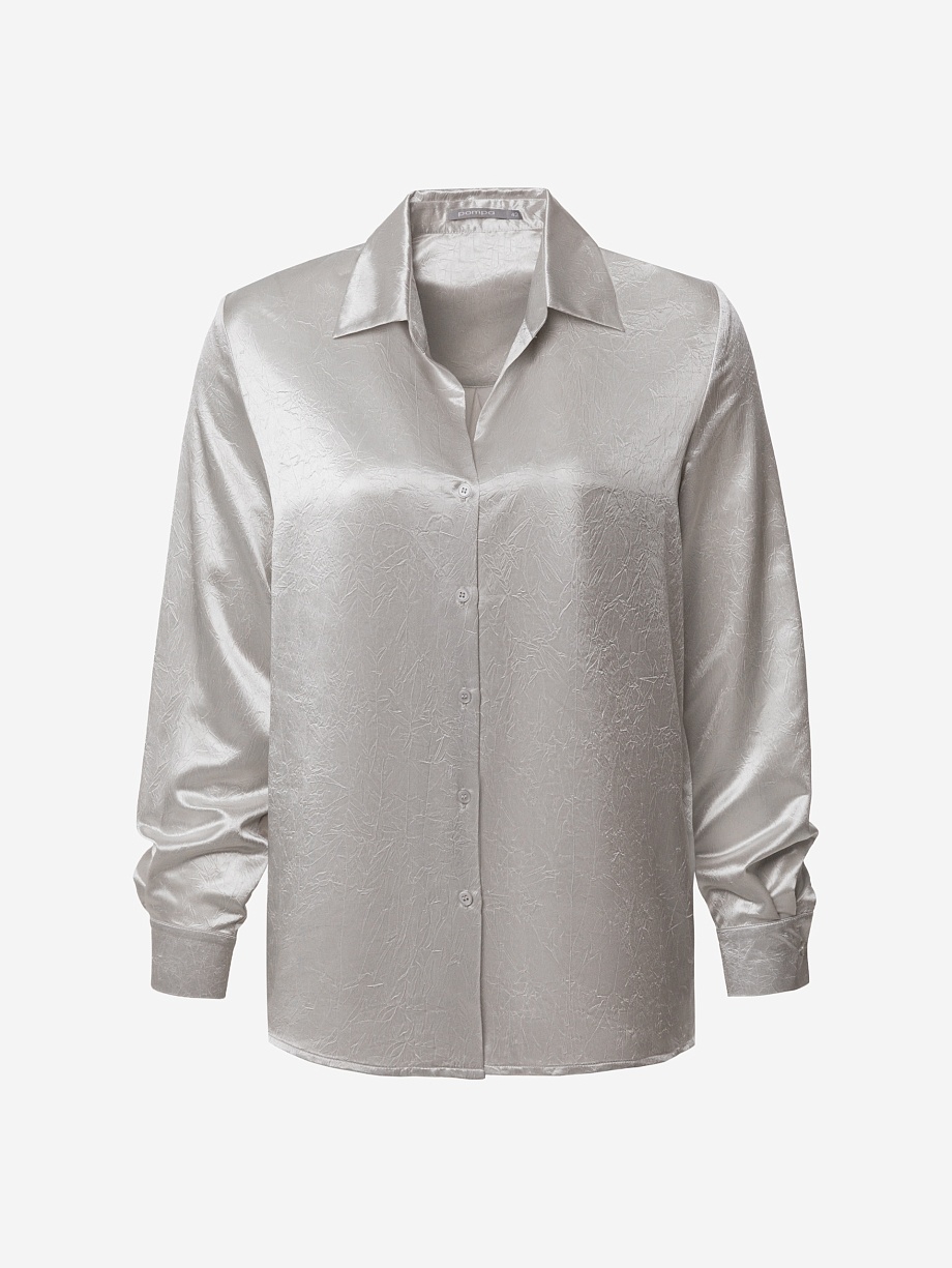 Рубашка из атласа