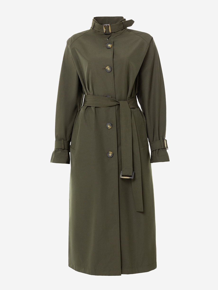 Тренч женский цвета хаки