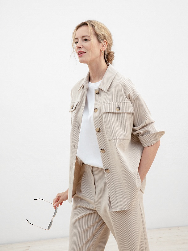 Жакет-рубашка женская