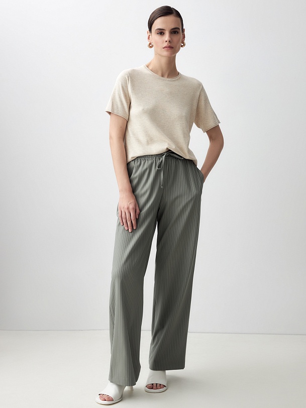 Вязаный джемпер из вискозы