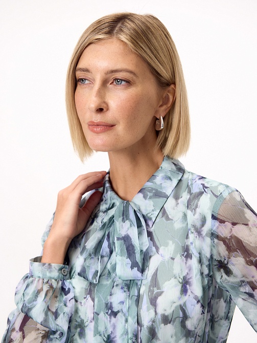 Платье из шифона