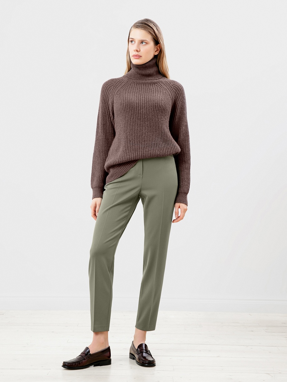 Удлиненный свитер оверсайз