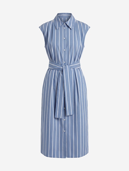 Платье-халат из хлопка