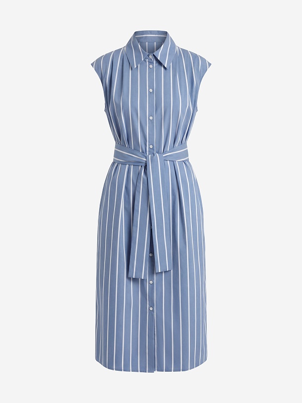 Платье-халат из хлопка