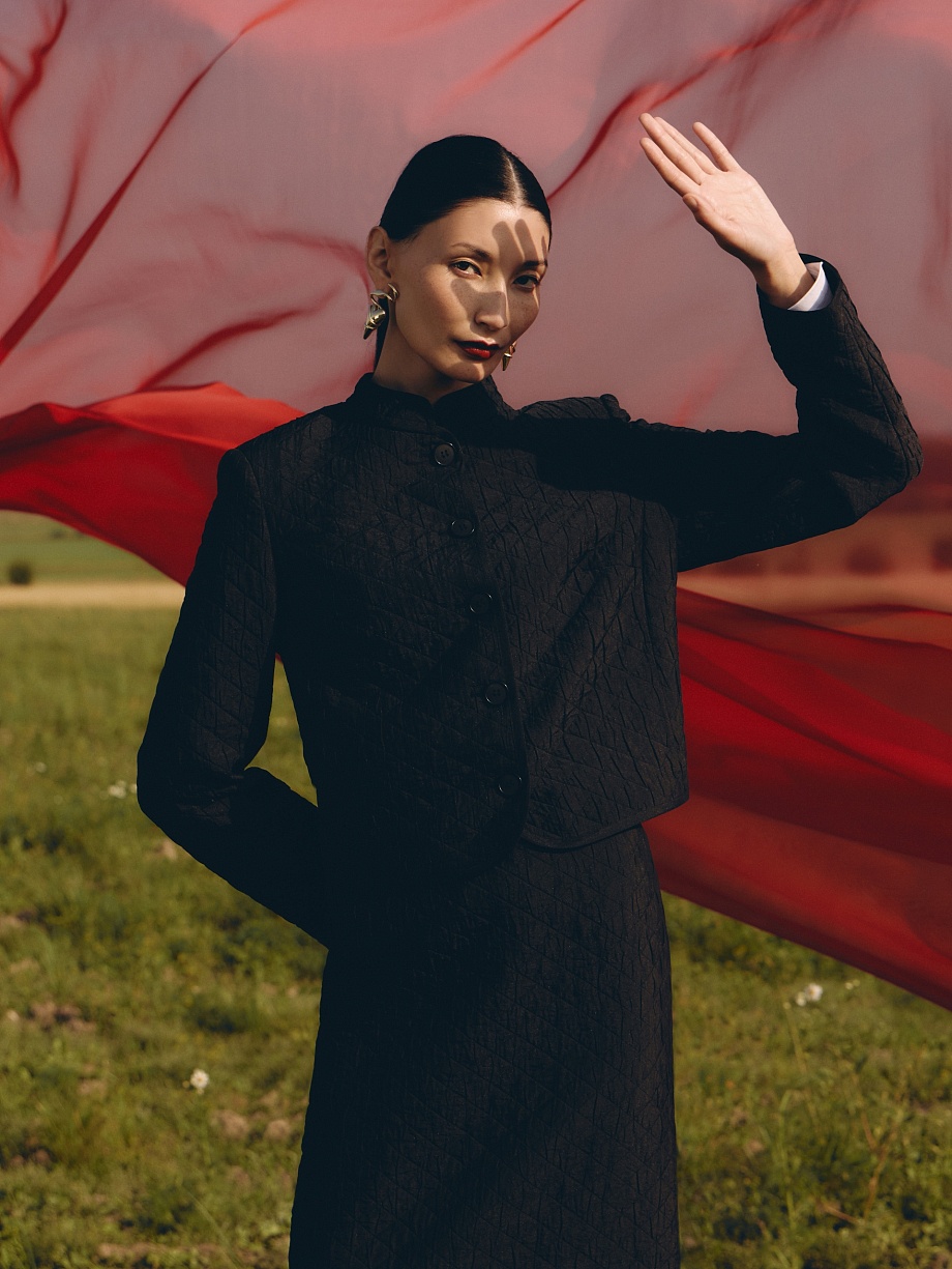 Стеганый жакет