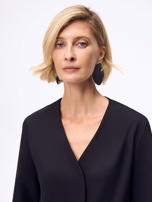 Жакет без лацканов 