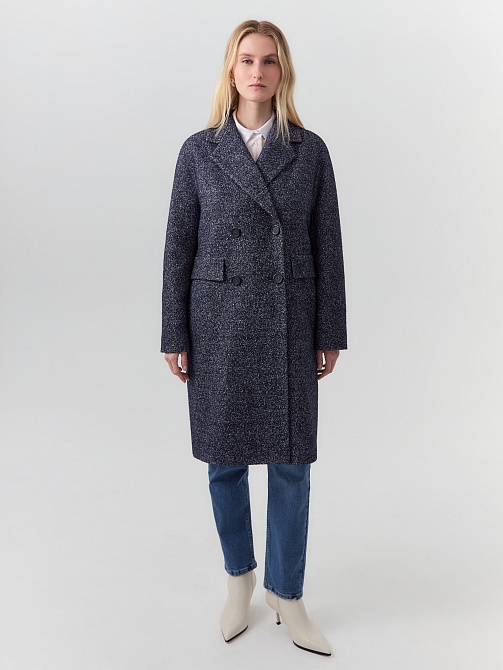 Шерстяное пальто с мембраной и утеплённой спинкой POMPA