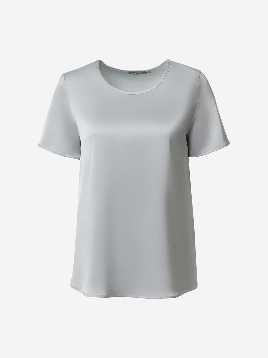 Блуза из атласа