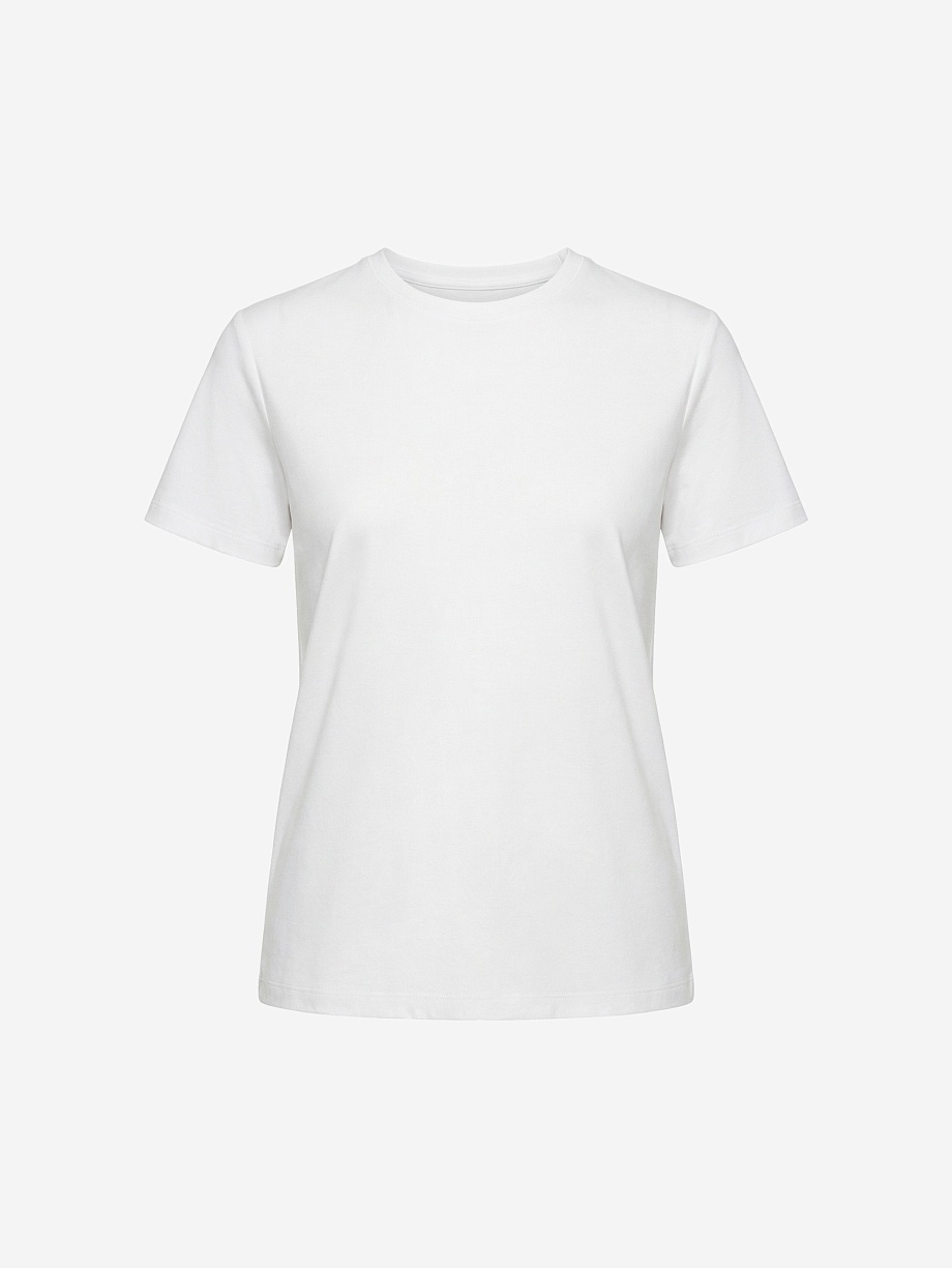 Футболка из 100% мерсеризированного хлопка