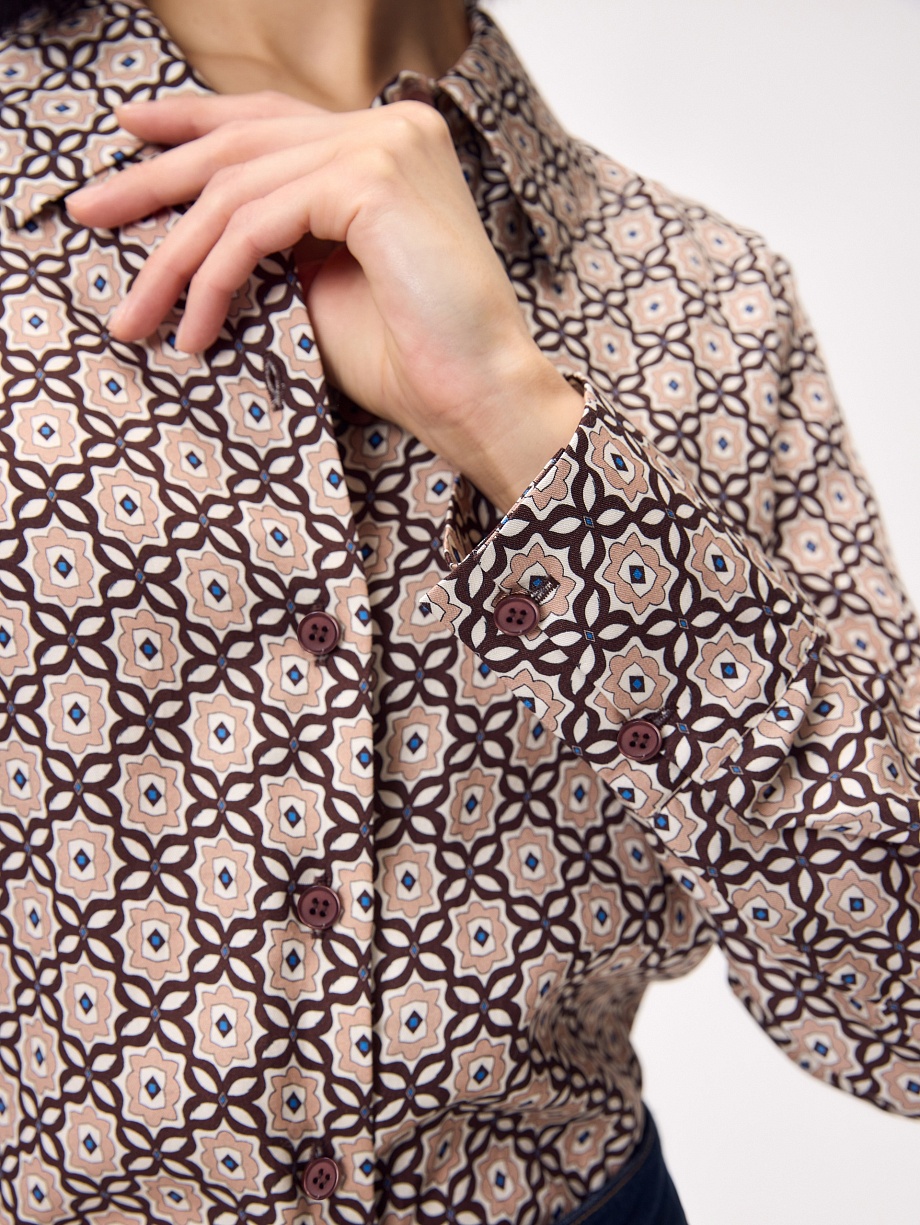 Блуза из 100% тенселя